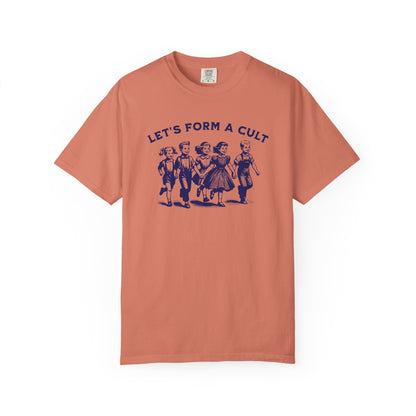 Let's Start a Club Vintage Unisex T-Shirt - Comfort Colors 1717 in 8 Colors