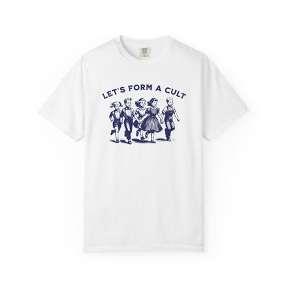 Let's Start a Club Vintage Unisex T-Shirt - Comfort Colors 1717 in 8 Colors