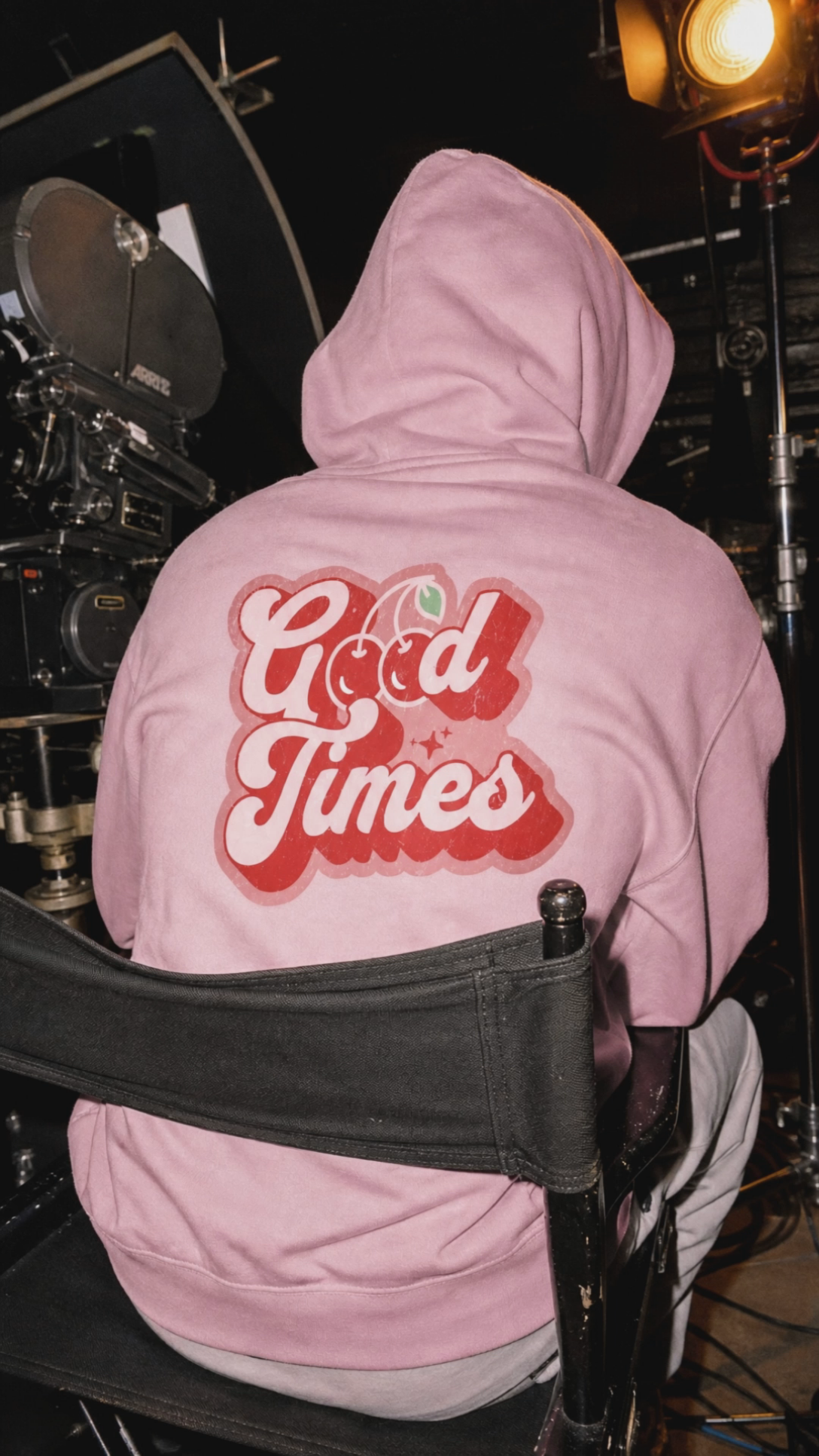 Good Times Gildan Unisex Hoodie - Retro Cherry Design | 7 Colors