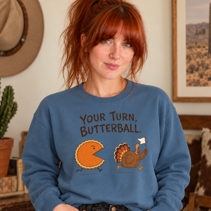 Your Turn, Butterball Thanksgiving Turkey Crewneck Sweatshirt