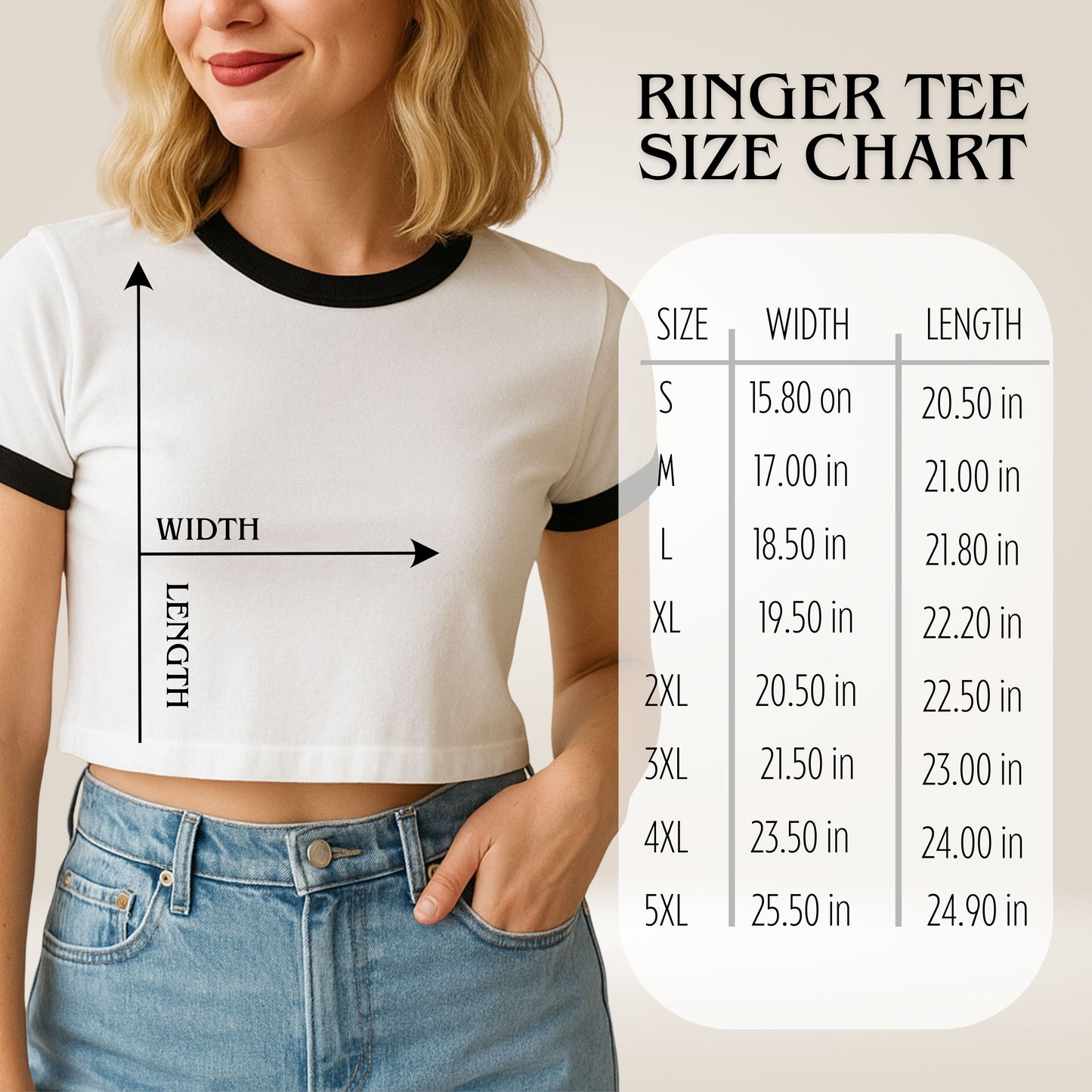 Magnificent Chaos Goblin Womens Cropped Ringer Tee