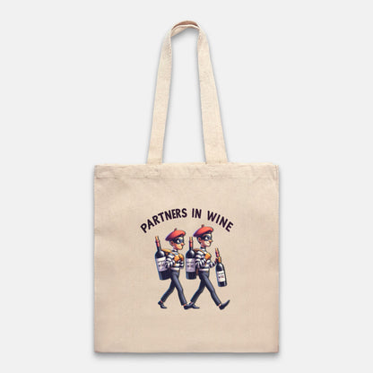 Paris School Boys Wine Heist Heavy Tote Bag 100% Cotton CanvasTote Bag Heavy