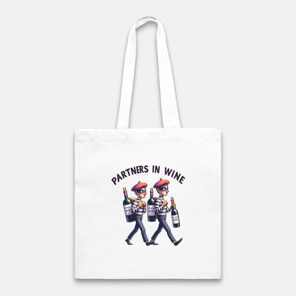 Paris School Boys Wine Heist Heavy Tote Bag 100% Cotton CanvasTote Bag Heavy
