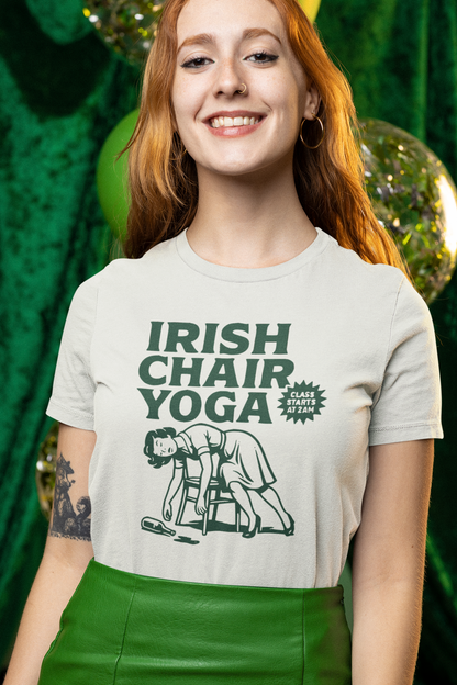 Irish Funny Yoga Shirt, Bella Canvas 3001 Unisex Tee