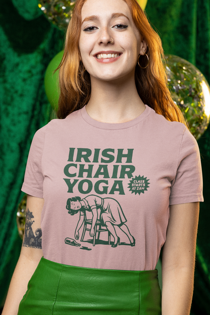 Irish Funny Yoga Shirt, Bella Canvas 3001 Unisex Tee