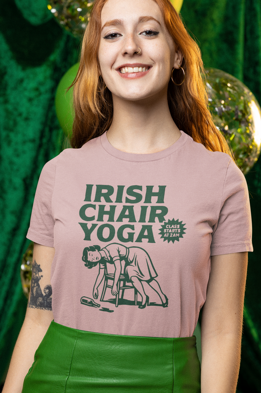 Irish Funny Yoga Shirt, Bella Canvas 3001 Unisex Tee