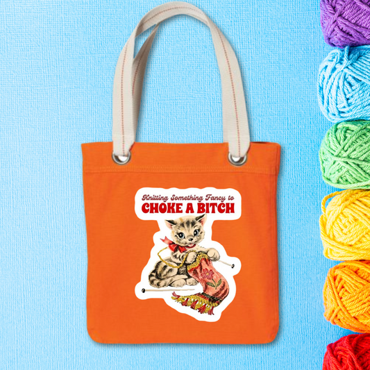 Knitting Bitch tTote  Port Authority B118 Port Authority ® Allie Tote.