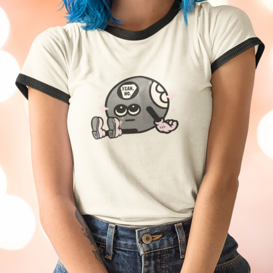 Magic 8-Ball Unisex Ringer Shirt