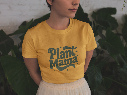 Plant Mama T-Shirt - Cute Botanical Unisex Tee for Plant Lovers