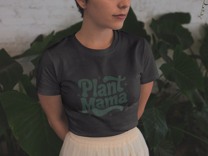 Plant Mama T-Shirt - Cute Botanical Unisex Tee for Plant Lovers