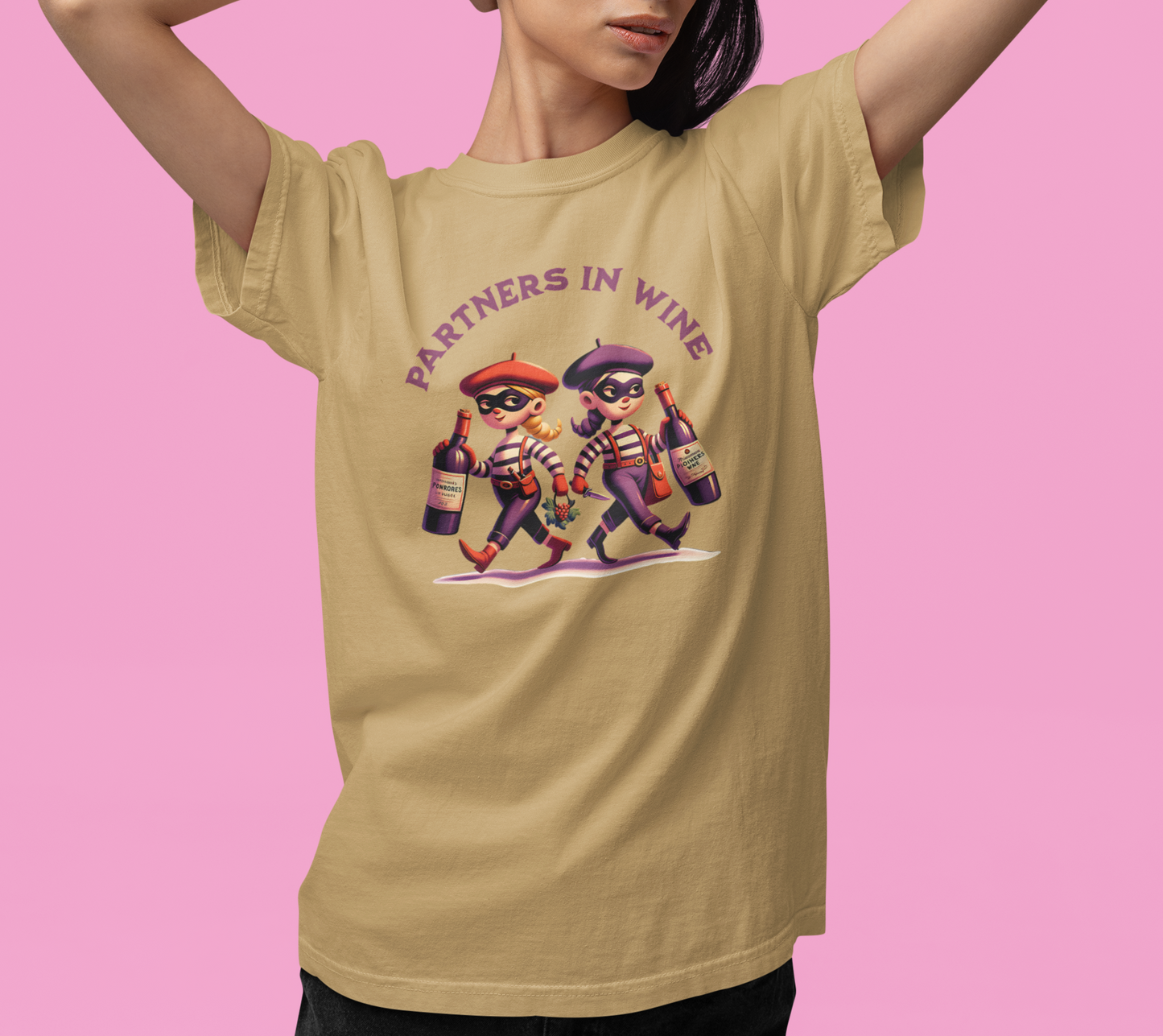 Partners in Wine Unisex Comfort Colors 1717 T-Shirt