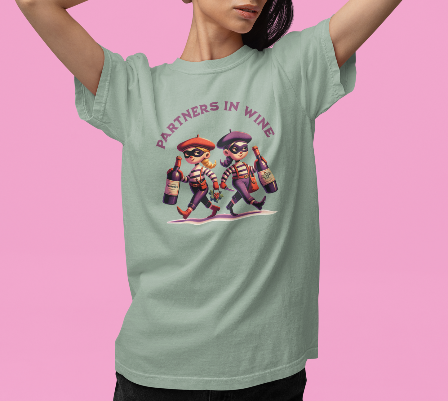 Partners in Wine Unisex Comfort Colors 1717 T-Shirt