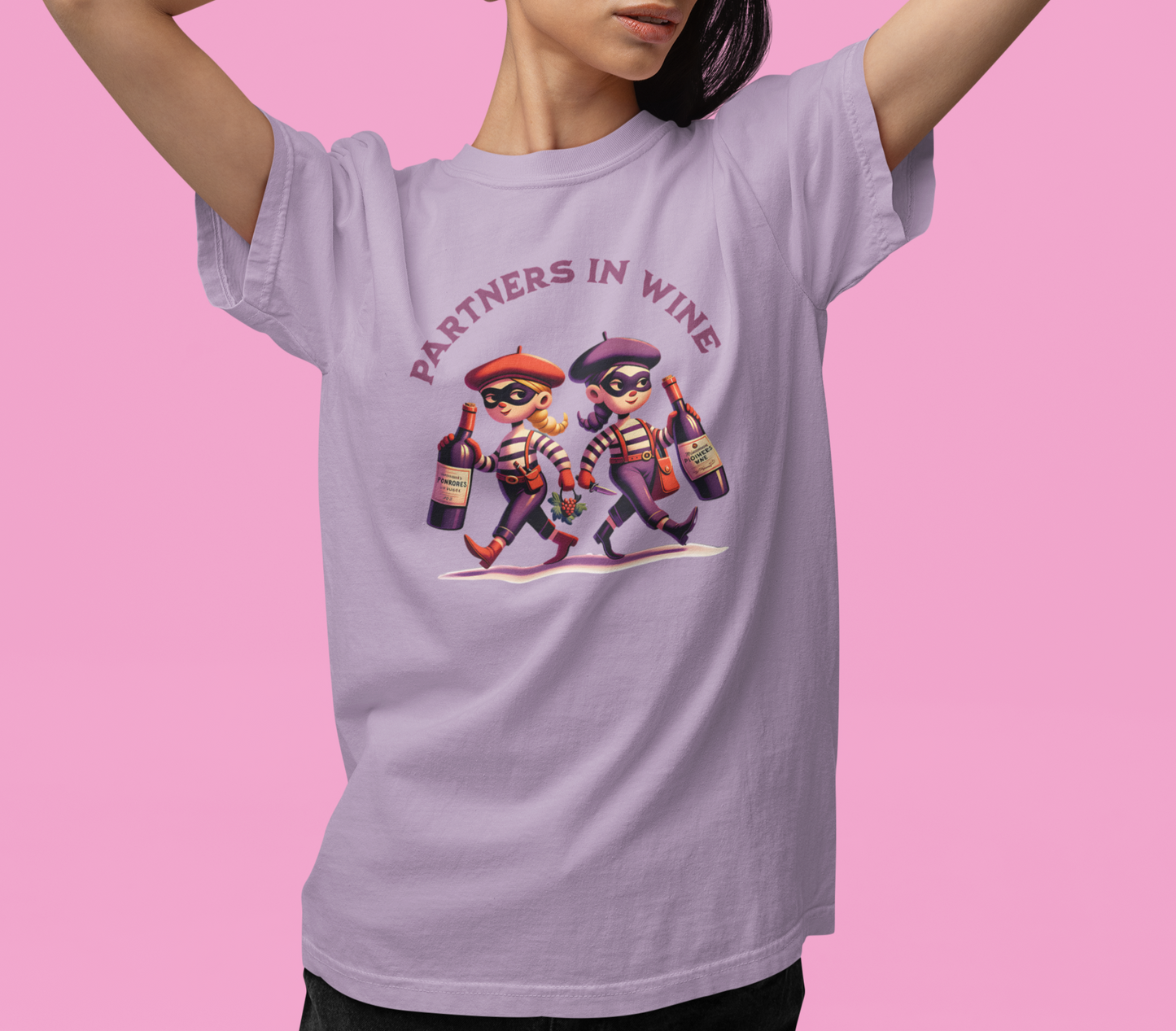 Partners in Wine Unisex Comfort Colors 1717 T-Shirt