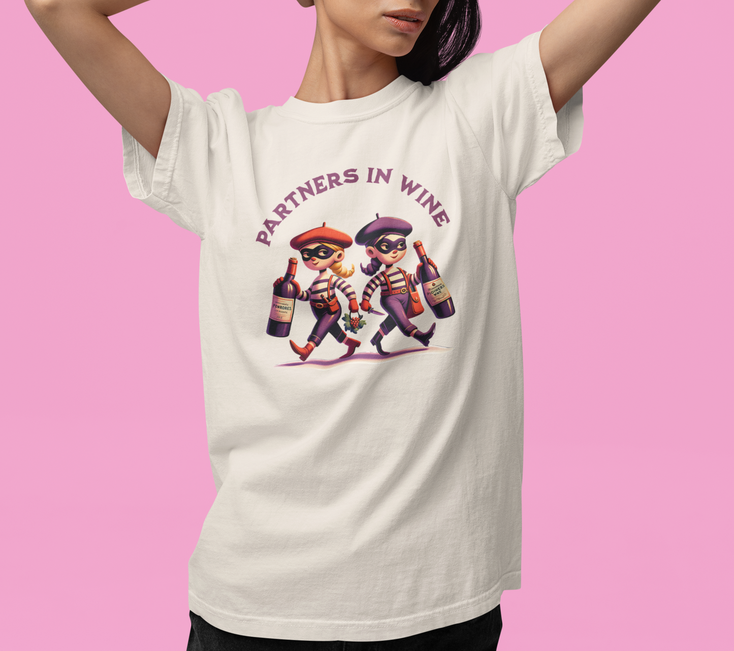 Partners in Wine Unisex Comfort Colors 1717 T-Shirt