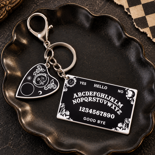 Spirit board keychain