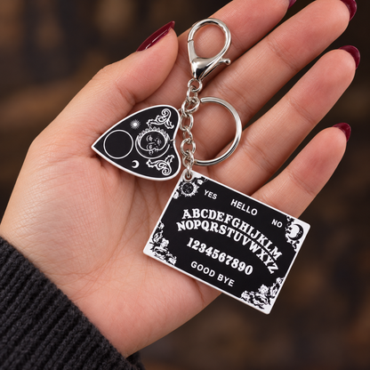 Spirit board keychain
