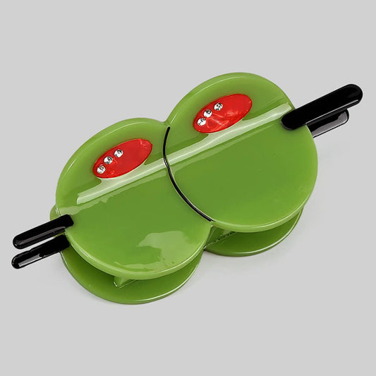 Double Olive Green with velvet gift bag and sticker