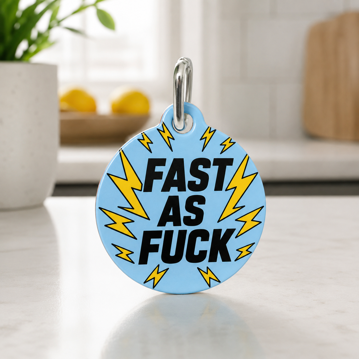 Fast as Fuck Pet Tag