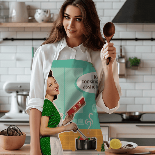 1950s Housewife Apron: Cook in Style and Sass