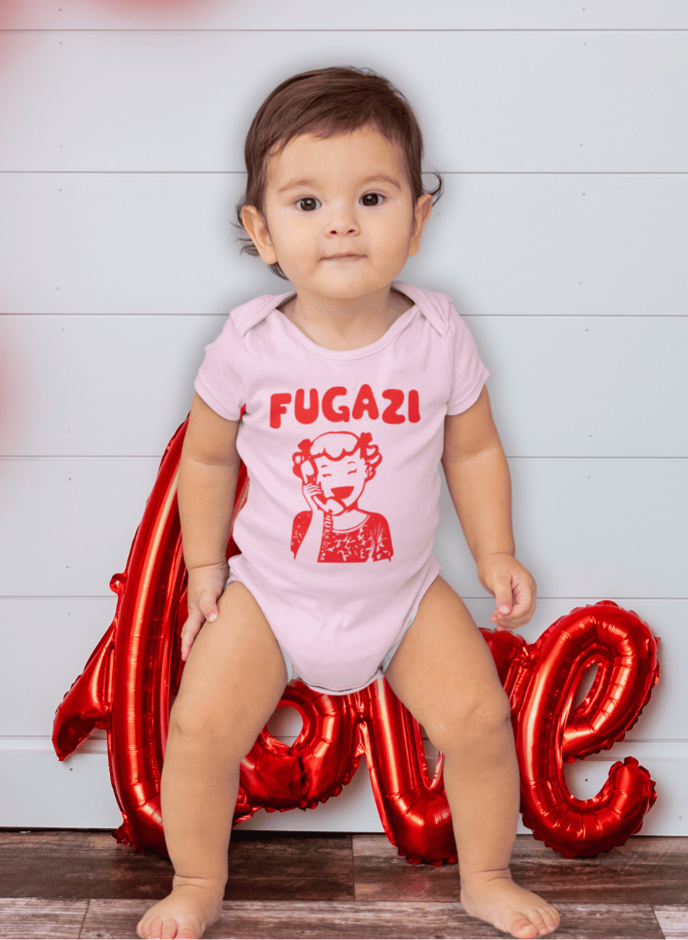 Fugazi Baby Romper Airlume Cotton Infant Onesie