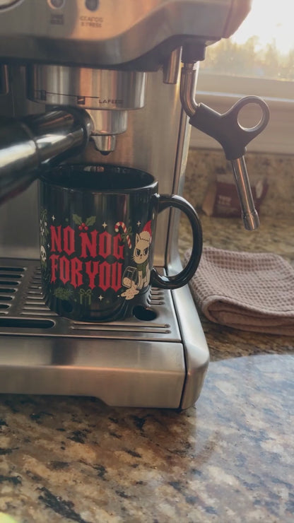 Naughty Cat Christmas Mug – “Naughty or Nice” Holiday Coffee Cup