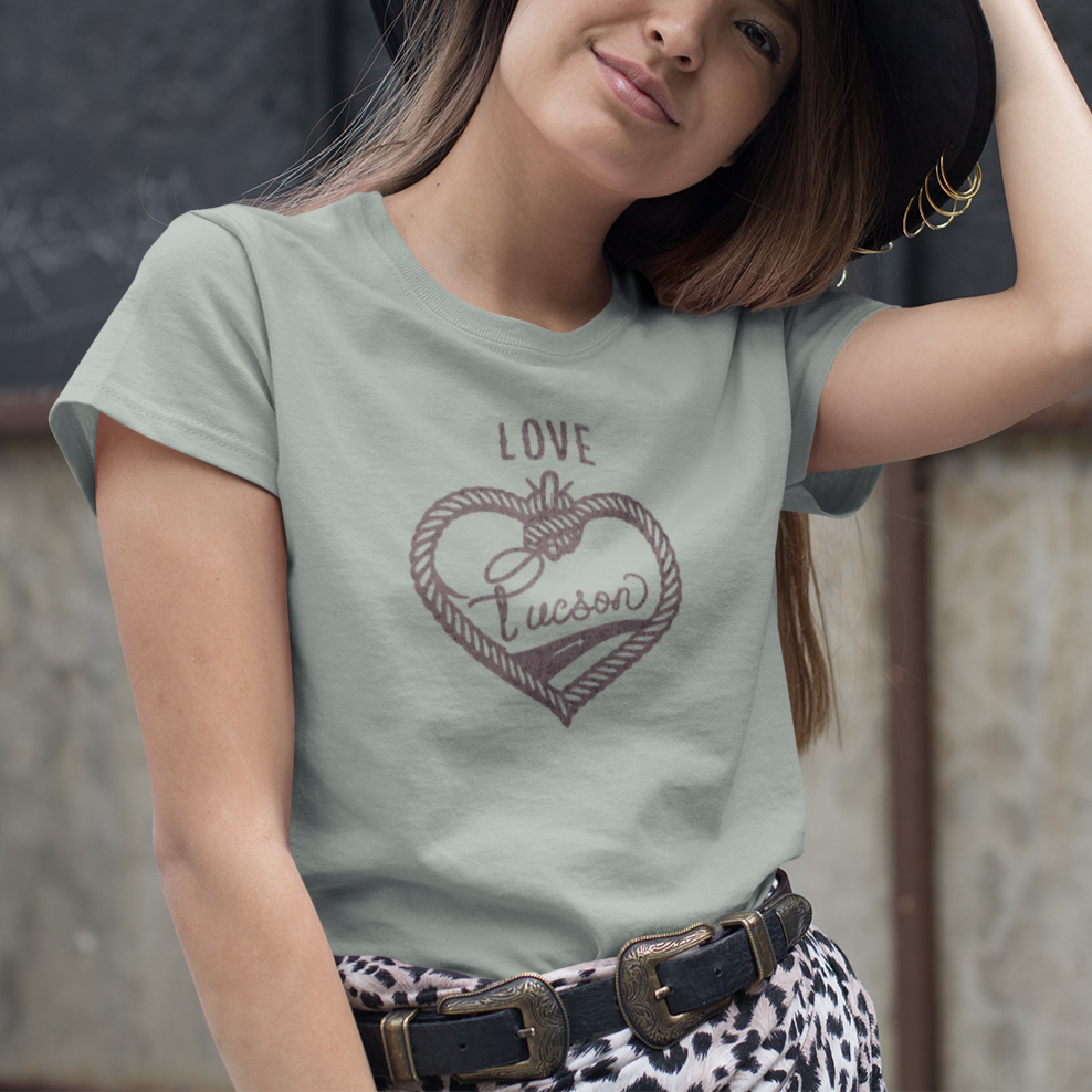 Love Tucson Vintage Inspired Tucson Arizona Souvenir Graphic Tee