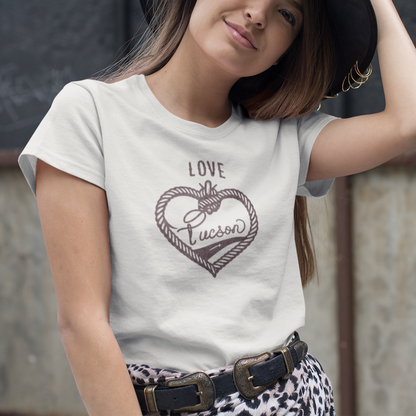 Love Tucson Vintage Inspired Tucson Arizona Souvenir Graphic Tee